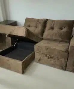 Sofá Baú Retrátil e Reclinável Sofia 2.00m