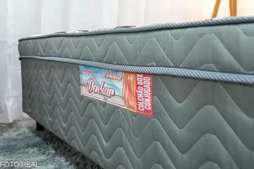 Cama Box Casal Dackar Ortopédica 138x188x52 Orthoside - Imagem 4