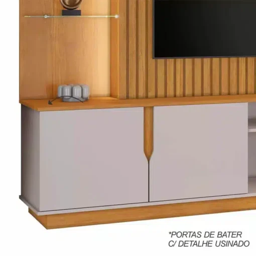 Home Amparo Ripado C/LED Larg. 1.82m - Imagem 4
