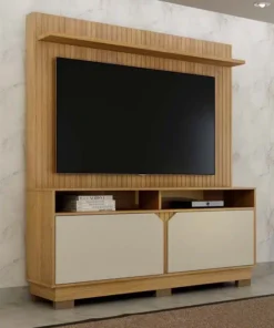 Home Berlim Com Painel Fresado Larg. 1.35m