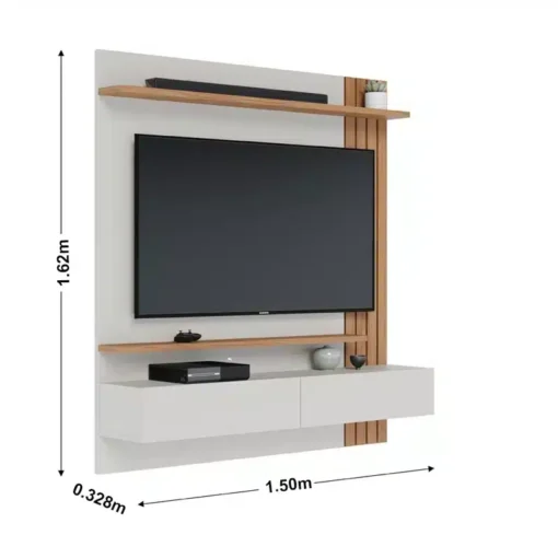 Home Suspenso Juriti Larg. 1.50m para TV até 65 Polegadas - Imagem 2