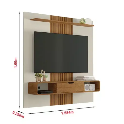 Painel Lisboa Ripado 3D Larg. 1.58m - Imagem 3