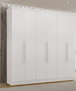 Roupeiro Coliseu 6 Portas 4 Gavetas larg. 2.20m  Sallêto