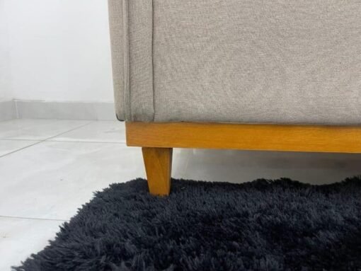 Sofá 2 lugares Lisboa Living 1.80m – Bege Linho - Imagem 7