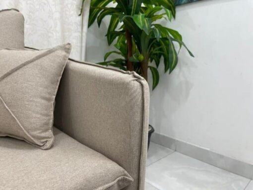 Sofá 2 lugares Lisboa Living 1.80m – Bege Linho - Imagem 6