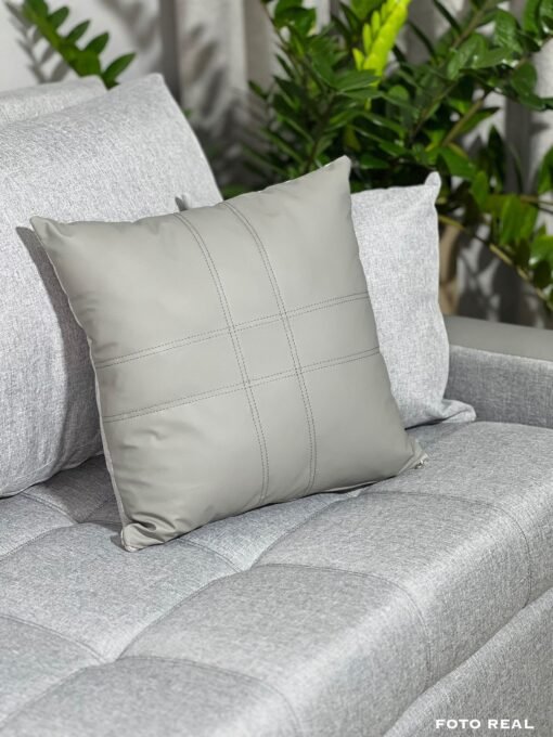 Sofá Retrátil Reclinável e Sofá Cama Rio 2.20m Linho Cinza – Sem Caixa - Imagem 9