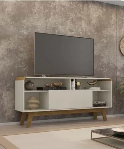 Rack Lazuli Off TV até 55 Polegadas Larg. 1.35m - Bechara