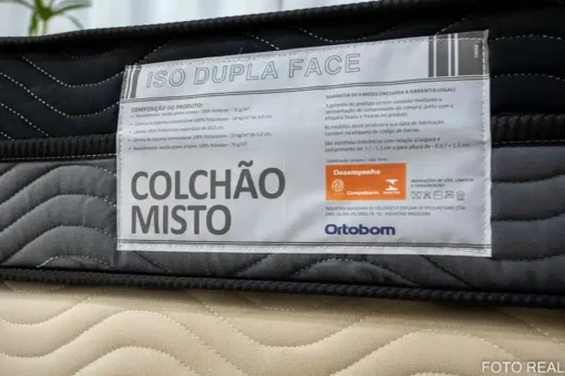 Colchão Casal Ortopédico EPS Iso Dupla Face D-33 138x188x20 - Ortobom - Imagem 3