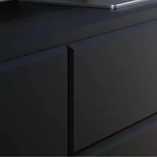 Rack Bancada Noronha Preto/Noce TV até 70 Polegadas Larg. 1.80m - Colibri - Imagem 6