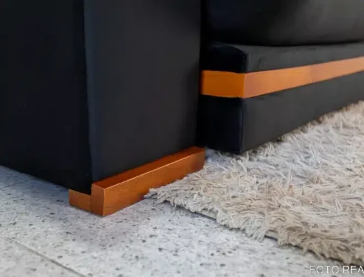 Sofá Retrátil Reclinável Ibiza Deluxe 2.50m Veludo Preto – D33 e Molas Ensacadas - Imagem 9