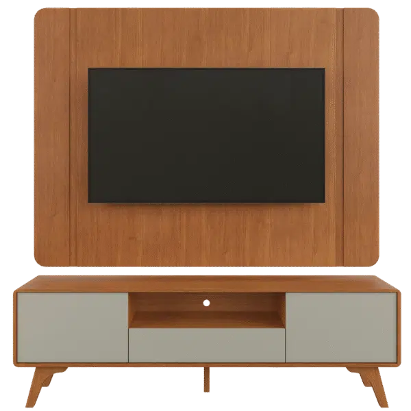 Painel + Rack até 58″ Sinus Naturale/Off White – MAVAULAR - Image 6