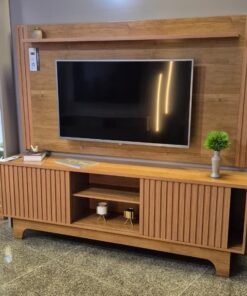 Painel + Rack até 70″ Trunfo Cinamono – JCM MOVELARIA