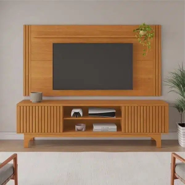 Painel + Rack até 70″ Trunfo Cinamono – JCM MOVELARIA - Image 3