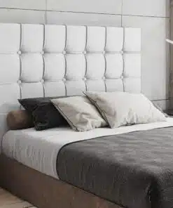 Cabeceira Queen Paris Corino Branco