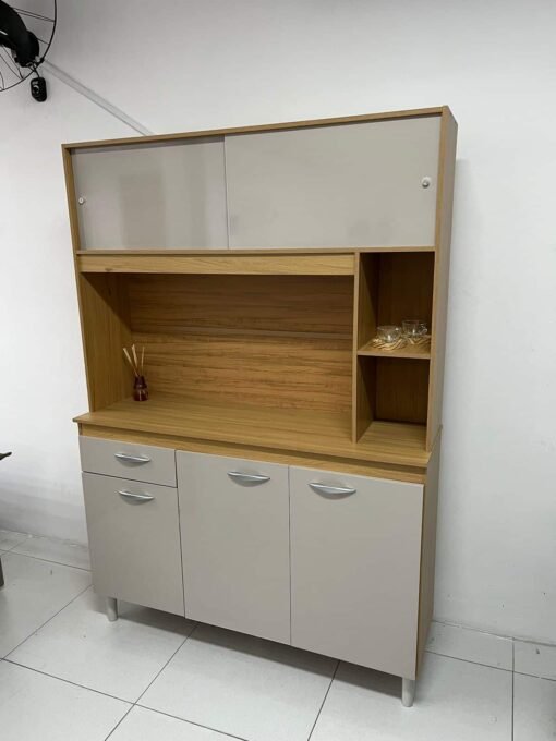 Kit Cozinha Duda 1,20 Damasco/Off White – POQUEMA