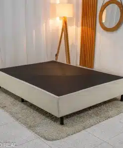 Box Casal Sued Bege 138x188x37 – Nosso Sonho