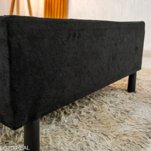 Box Casal Sued Preto 138x188x37 – Nosso Sonho - Imagem 3