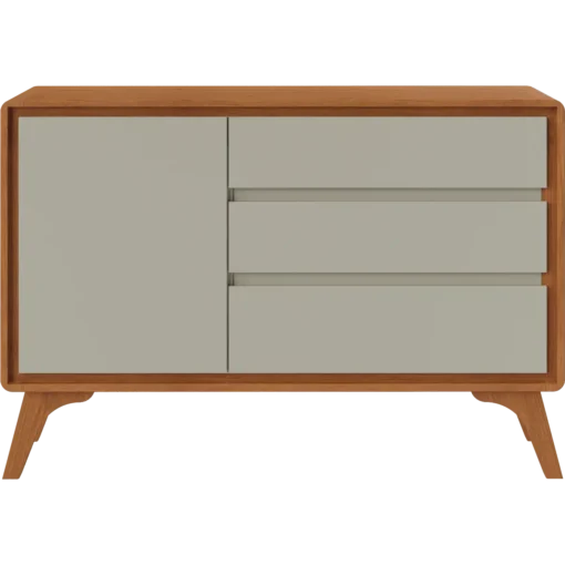 Buffet Sinus 1,20 m Naturale/Off White - Imagem 6