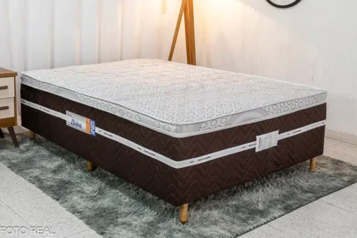 Cama Box Casal Livina 138x188x58 Molas Ensacadas - Orthoside - Imagem 2