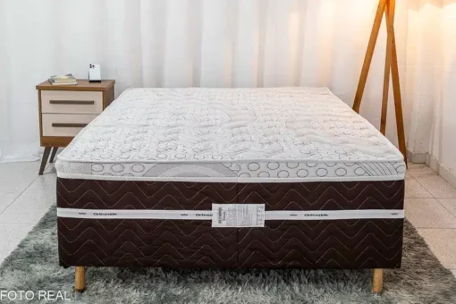 Cama Box Casal Livina 138x188x58 Molas Ensacadas - Orthoside - Imagem 3