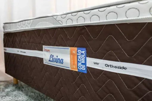 Cama Box Casal Livina 138x188x58 Molas Ensacadas - Orthoside - Imagem 4