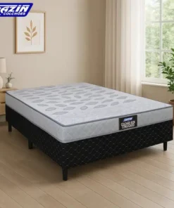 UniBox Casal Supreme Natural D28 138x188x53 Cinza - Gazin