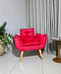 Poltrona Opala Vermelho