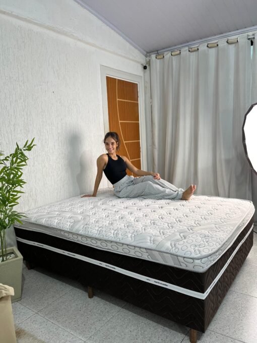 Cama Box Casal Livina 138x188x58 Molas Ensacadas - Orthoside - Imagem 8