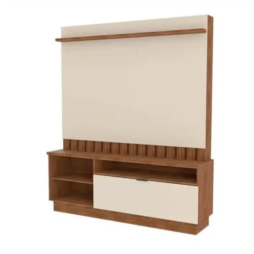 Home Diamantina com Detalhe Ripado Amêndoa- Off larg. 1.50m - Mobler - Imagem 2
