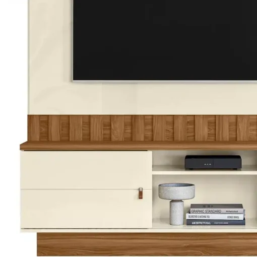 Home Florianópolis com Detalhe Ripado Off-Amêndoa Larg.1.75m -Mobler - Imagem 3