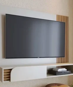 Home Suspenso Jurerê Off/Freijó Para TV até 60 Polegadas Larg. 1.60m - Colibri
