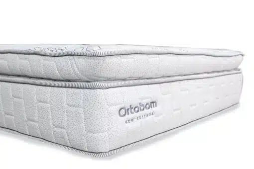 Colchão Queen New Freedom 158x198x32 Molas Ensacadas Pocket Espuma Viscoelástica D33 - Ortobom - Imagem 3