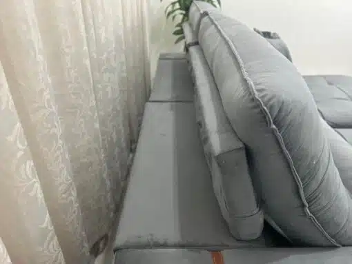 Sofá Retrátil e Reclinável Kioto 2.30m - Cinza Veludo - Imagem 2