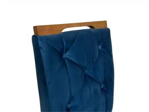 Conjunto Cadeiras Jasmim 2 unidades - Cinamomo/Azul - Imagem 3