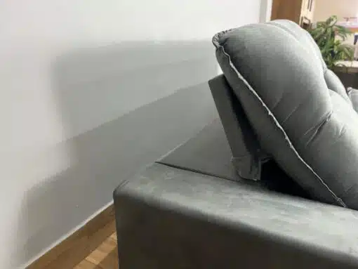 Sofá Retrátil e Reclinável Búzios 2.50m - Cinza Veludo - Imagem 7