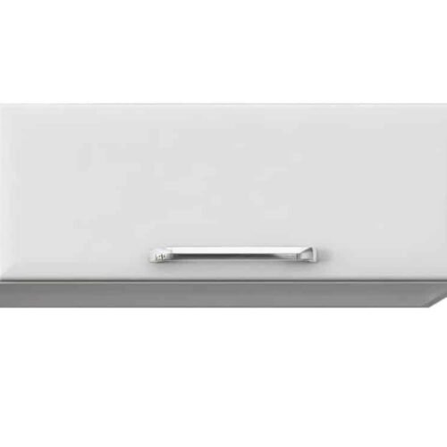 Armário de Cozinha Aéreo Geladeira Luce - Branco