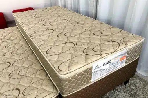 Cama Solteiro Duo Box + Cama Auxiliar 88x188x60 Espuma D33 - Rondomóveis - Imagem 3