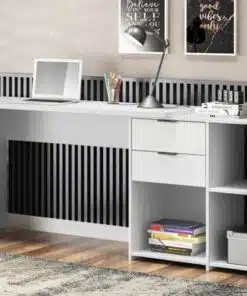 Mesa Office NT 2060 Branco 2 Gavetas Larg. 2.00m - Notável