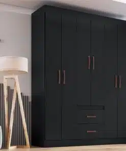 Guarda-Roupa Montevidéu - Preto