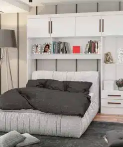 Modulado 4 Portas 2 Gavetas Branco S/Espelho Larg. 2.04m - Carioca