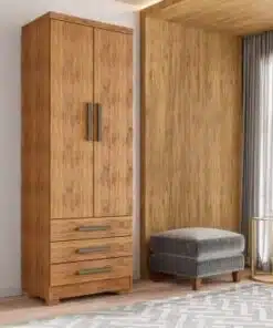 Guarda-Roupa Floripa 2 portas - Cedro