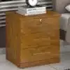 Mesa de cabeceira 3 gavetas Ref.: 011 - Cinamomo