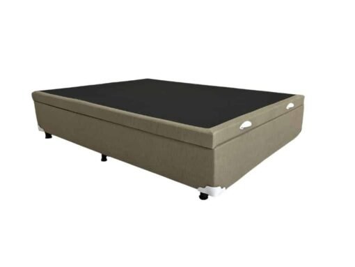 Base Box Baú Classic casal - Bege corino - Imagem 3