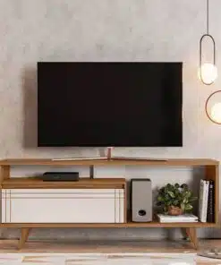 Rack Bancada NT 1315 Freijó/Off TV até 60 polegadas Larg. 1.63m - Notável