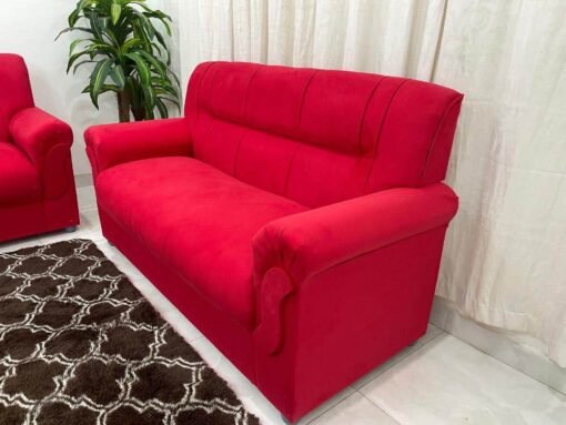 Conjunto de sofá 2 x 3 lugares REF 5014 - Vermelho - Imagem 5