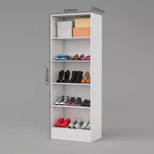 Multiuso Sapateira 2 Portas Premium/Vip/Maricá Branco - CARIOCA MÓVEIS - Imagem 4