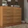 Cômoda 10 gavetas Ref.: 010 - Cinamomo