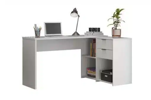 Mesa Office NT 2060 Branco 2 Gavetas Larg. 2.00m - Notável - Imagem 2