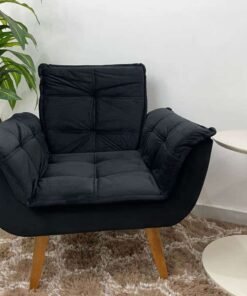 Poltrona Opala - Preto Veludão