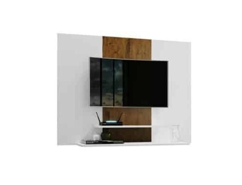 Painel Talento 32"- Branco/Canela
